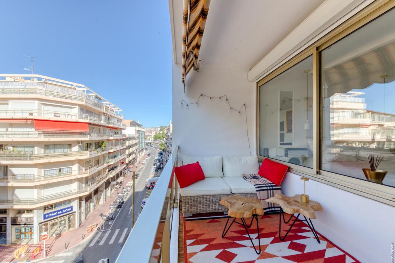 Luxury Maubourg - Vue Mer - Croisette 50M Plage - Clim - Terrasse Cannes Exterior photo