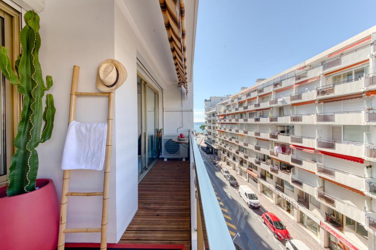 Luxury Maubourg - Vue Mer - Croisette 50M Plage - Clim - Terrasse Cannes Exterior photo