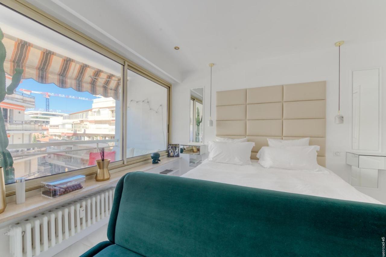 Luxury Maubourg - Vue Mer - Croisette 50M Plage - Clim - Terrasse Cannes Exterior photo