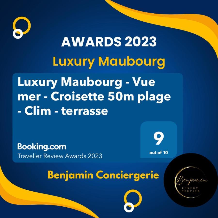 Luxury Maubourg - Vue Mer - Croisette 50M Plage - Clim - Terrasse Cannes Exterior photo